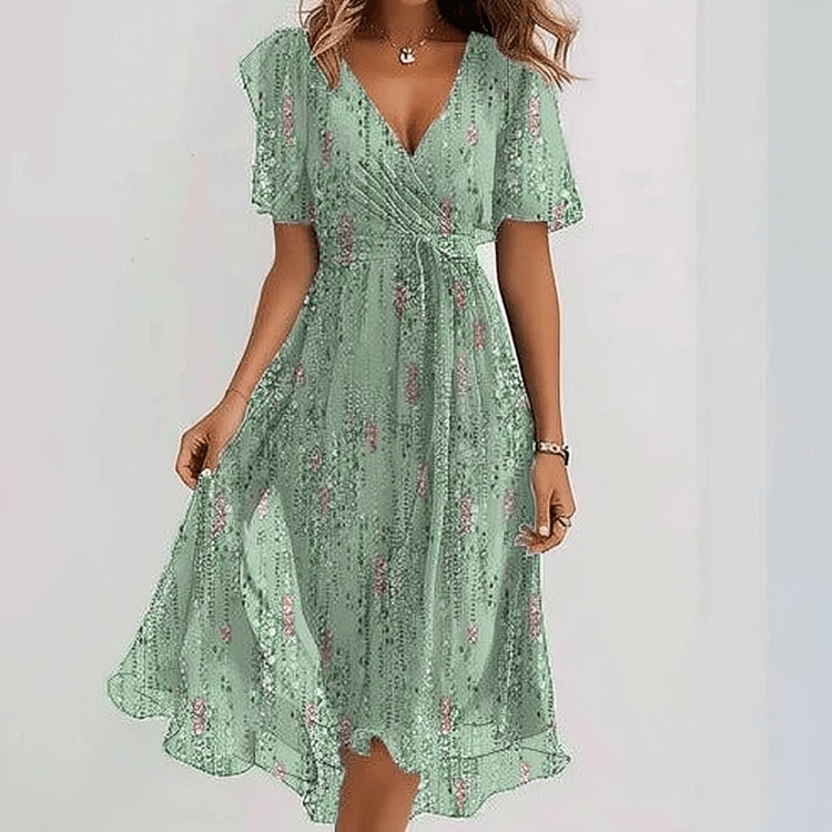 Sleeveless Summer Dress: Casual A-Line Midi Dress