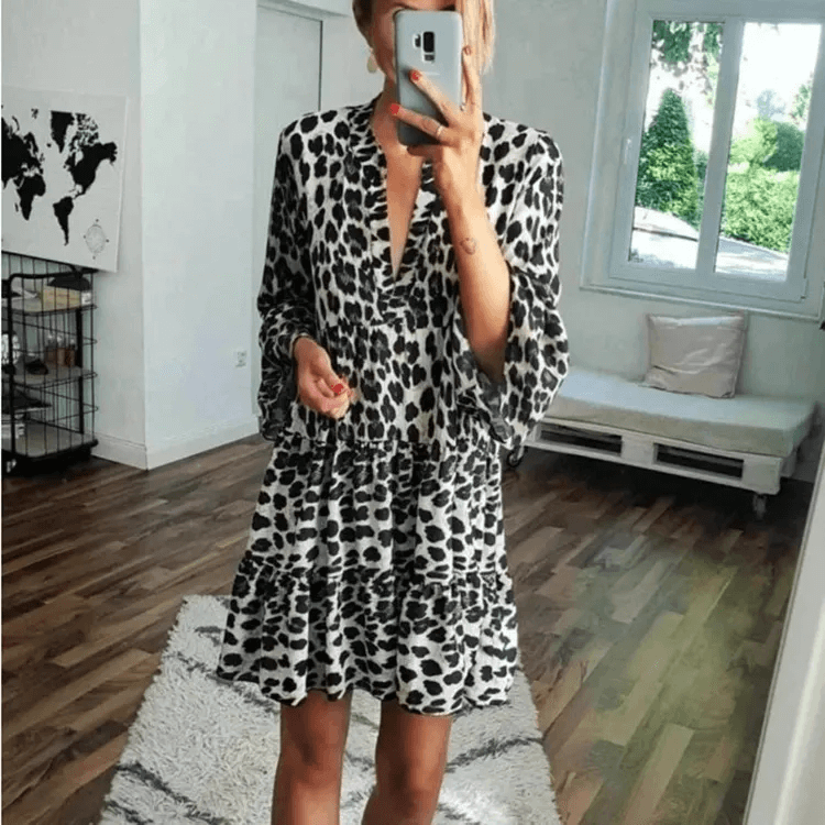Women's Long Sleeve Summer Dress