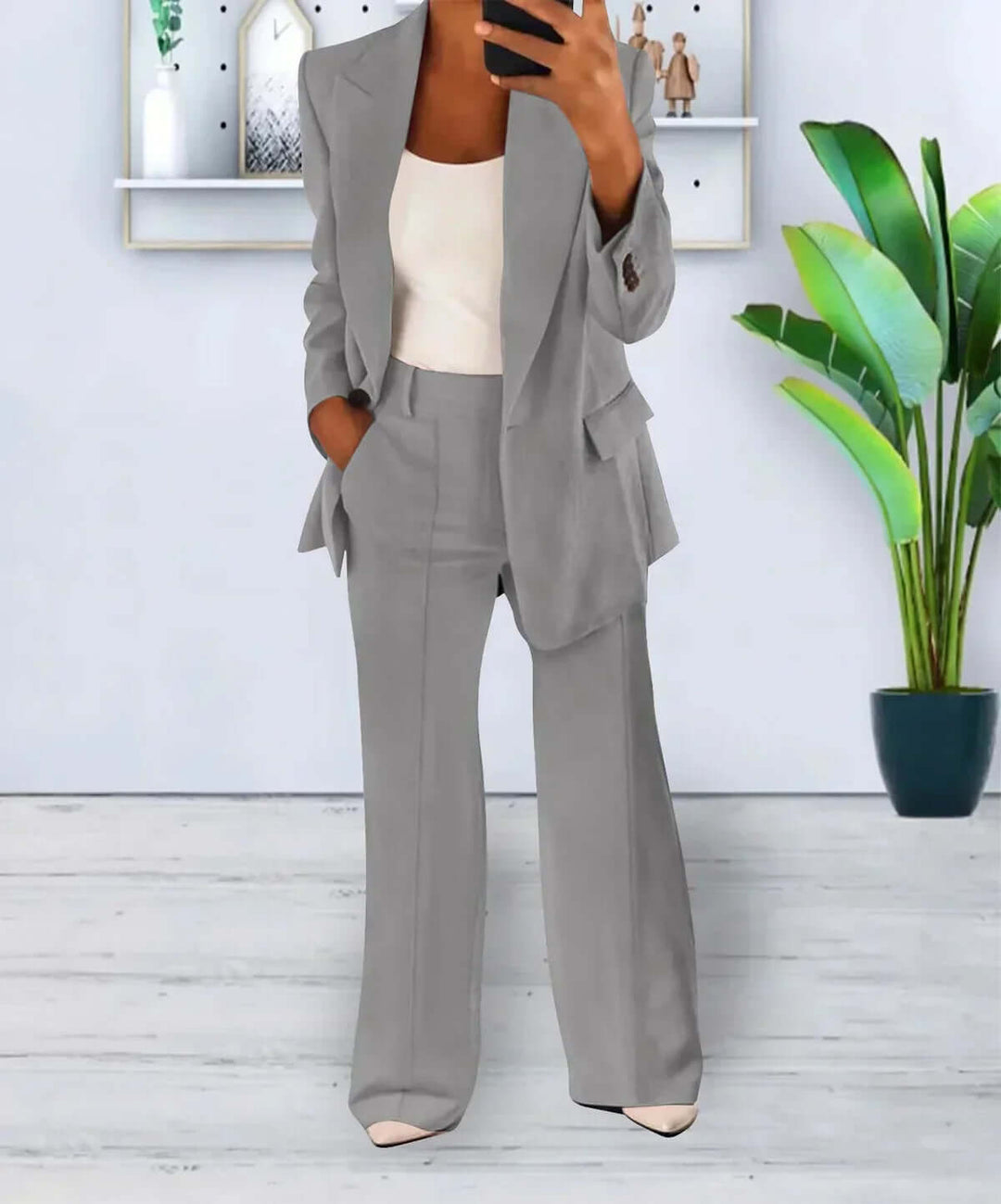 Women's Trendy 2-Piece Outfit Set
