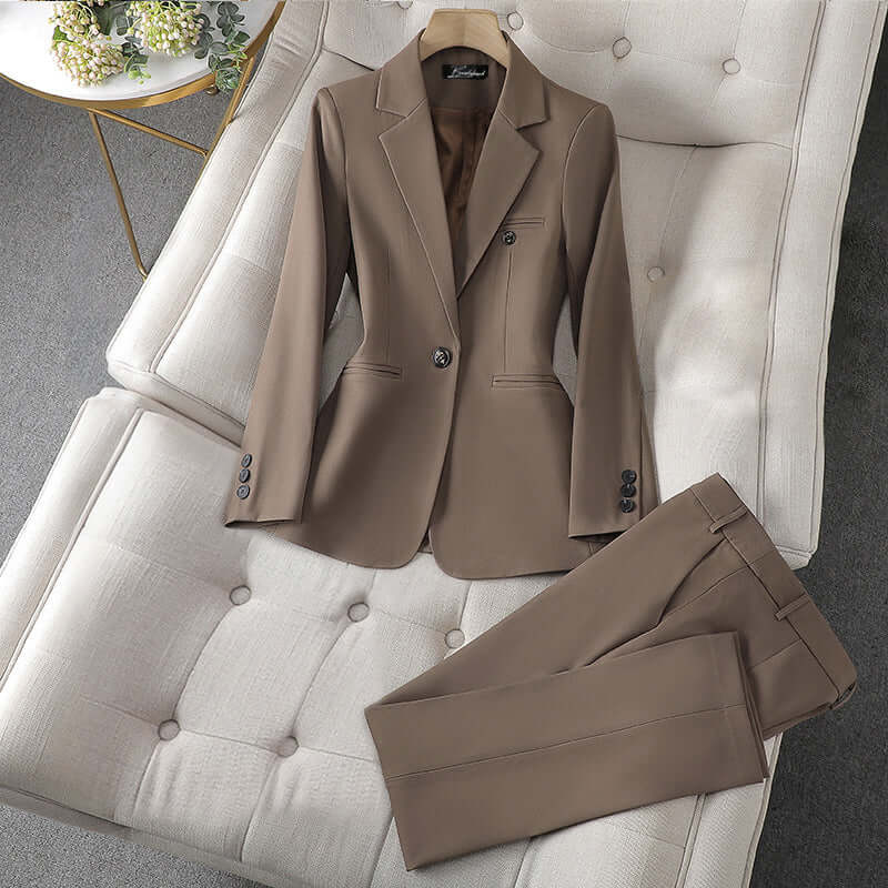 Women's Tailored Office Blazer Set
