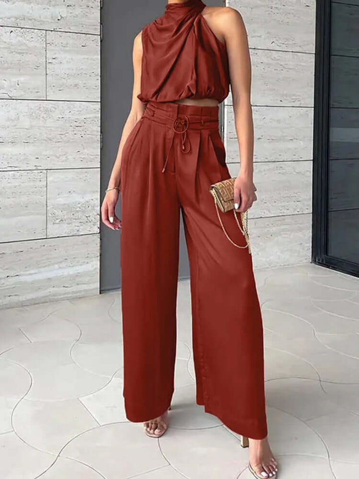 Women's 2-Piece Outfit Set: Stylish & Comfortable