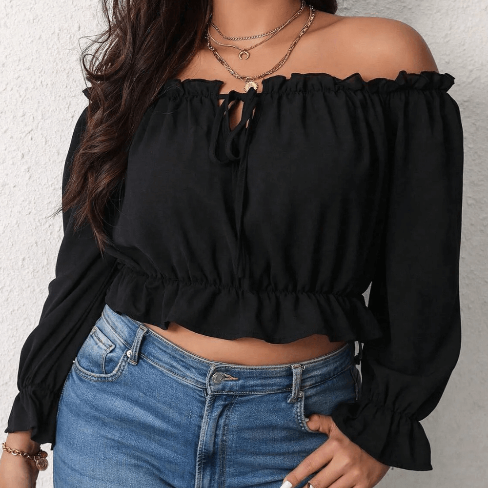 Elegant Ruched Women's Top: Breathable & Versatile