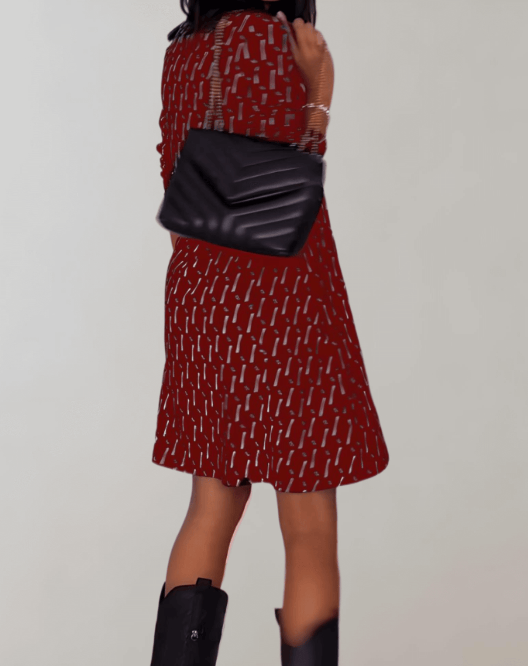 Women's Summer Floral Print A-Line Dress