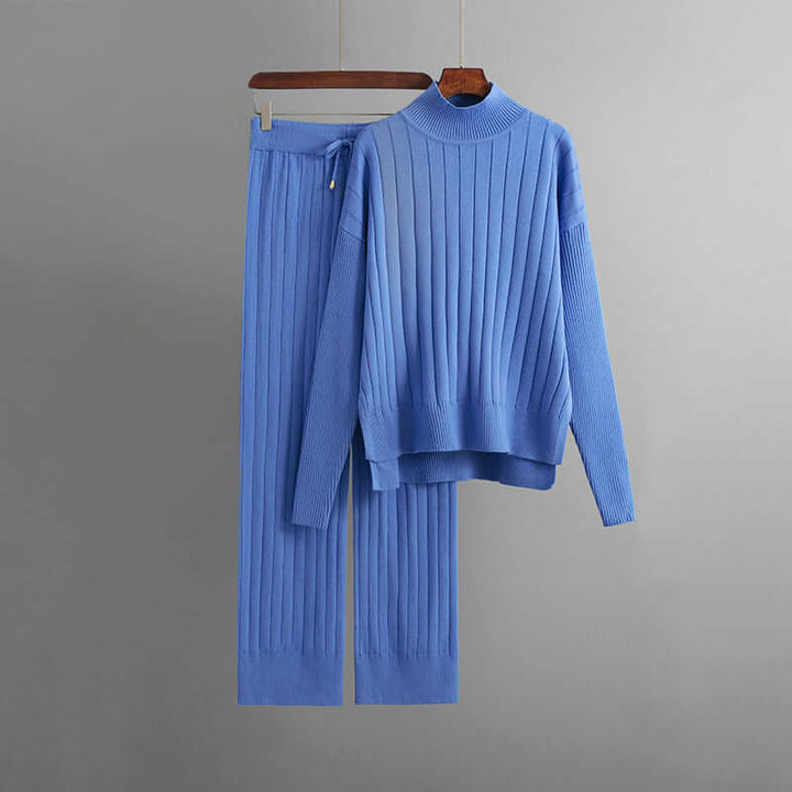 Women's Relaxed Fit Knitted Two-Piece Set