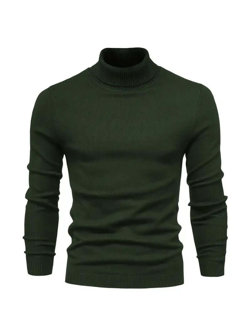 Men's Casual Turtleneck Pullover Sweater