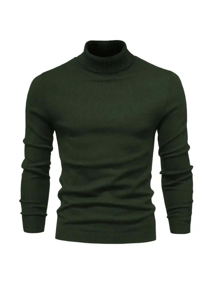 Men's Casual Turtleneck Pullover Sweater