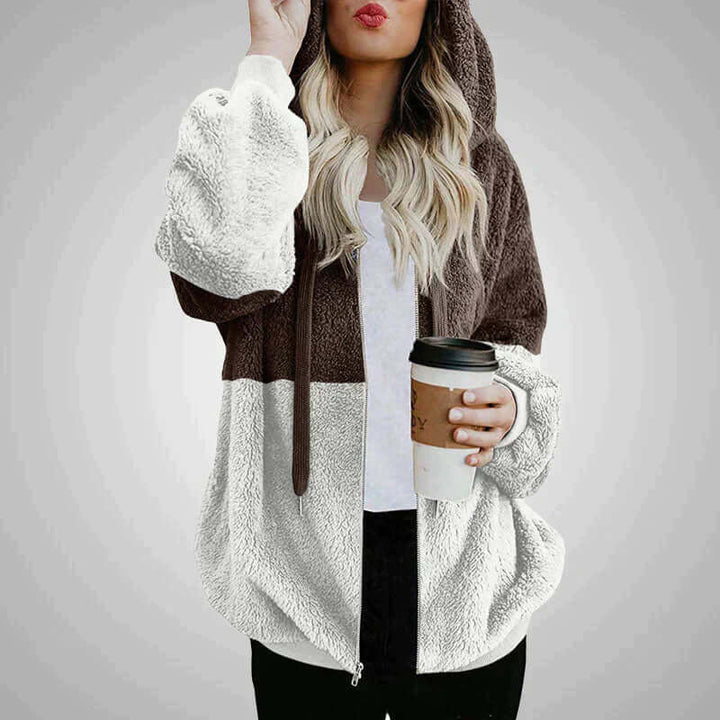 Cozy Hooded Teddy Vest: Warm Winter Jacket