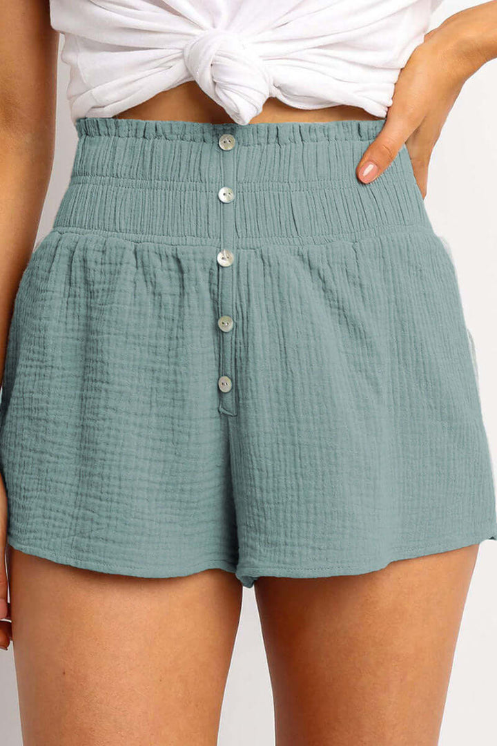 Women's Casual Loose Fit High Waist Shorts: Summer Comfort