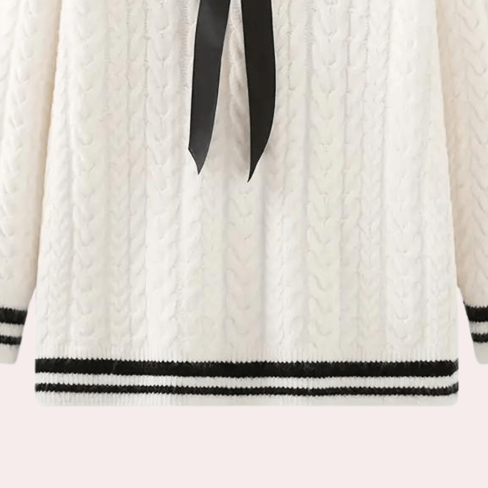 Women's Relaxed Fit Knitted Sweater - Soft & Comfortable