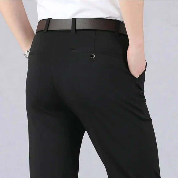 Men's Stretchy Formal Trousers: Comfortable & Stylish