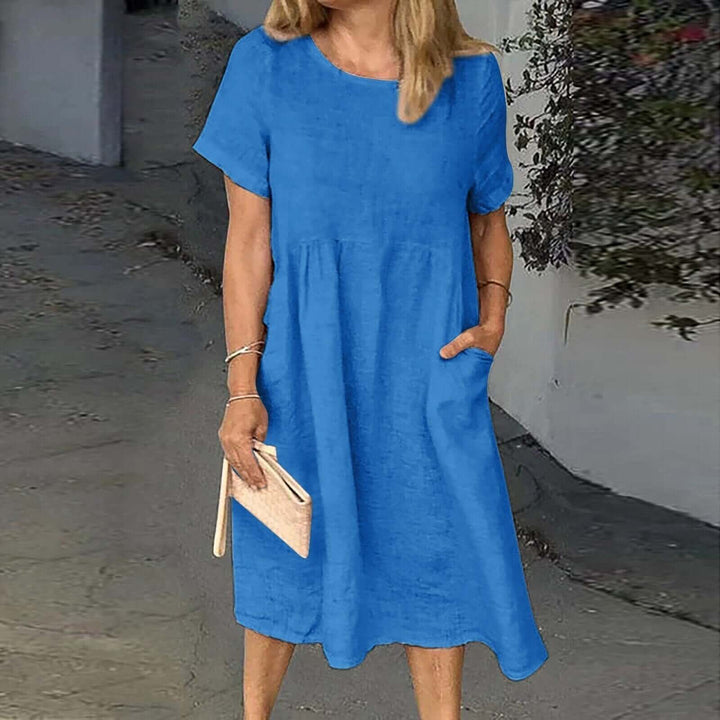 Elegant Loose Women's Dress: Versatile & Comfortable