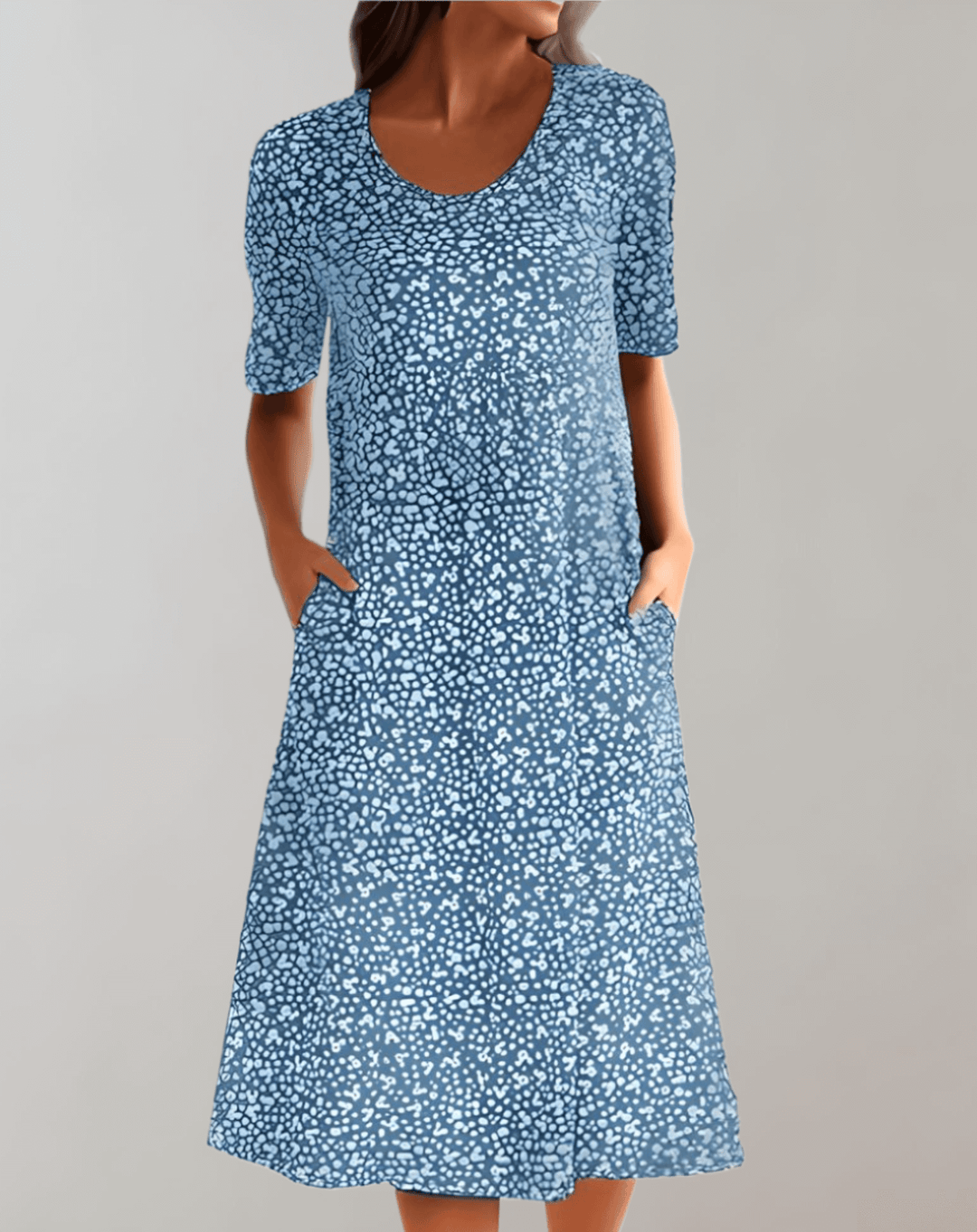 Women's Summer V-Neck Casual Dress