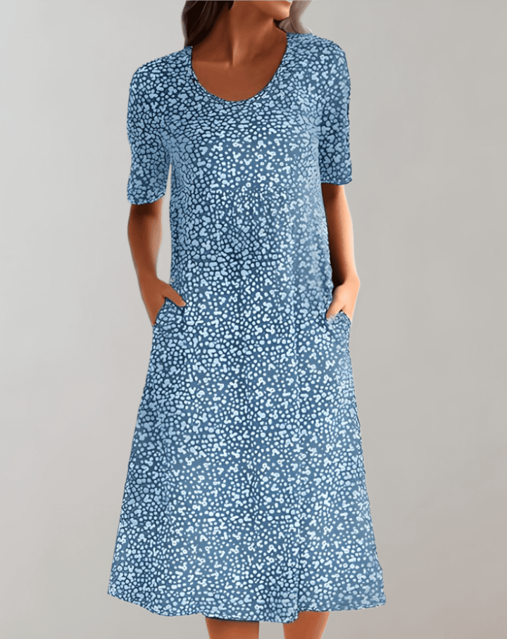Women's Summer V-Neck Casual Dress