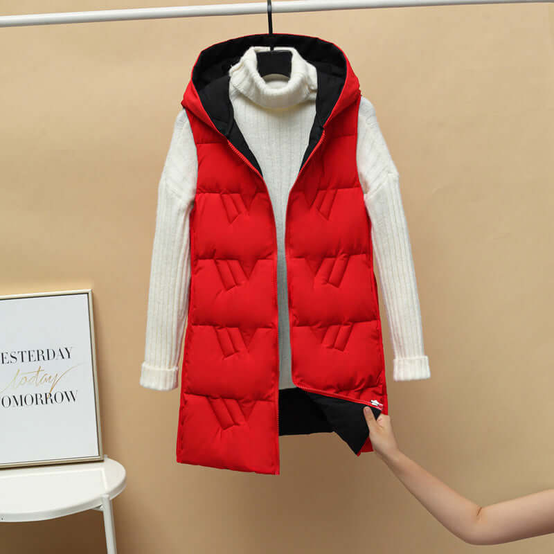 Women's Slim-Fit Hooded Cardigan: Warm & Stylish