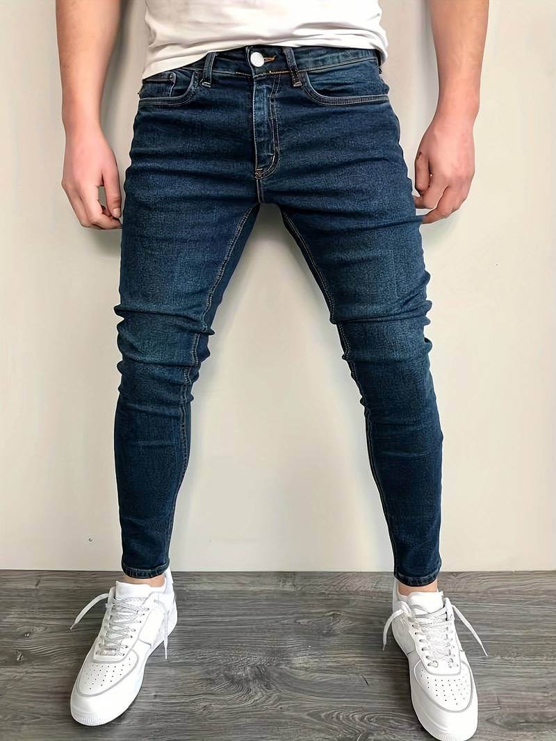 Men's Slim Fit Stretch Denim Jeans