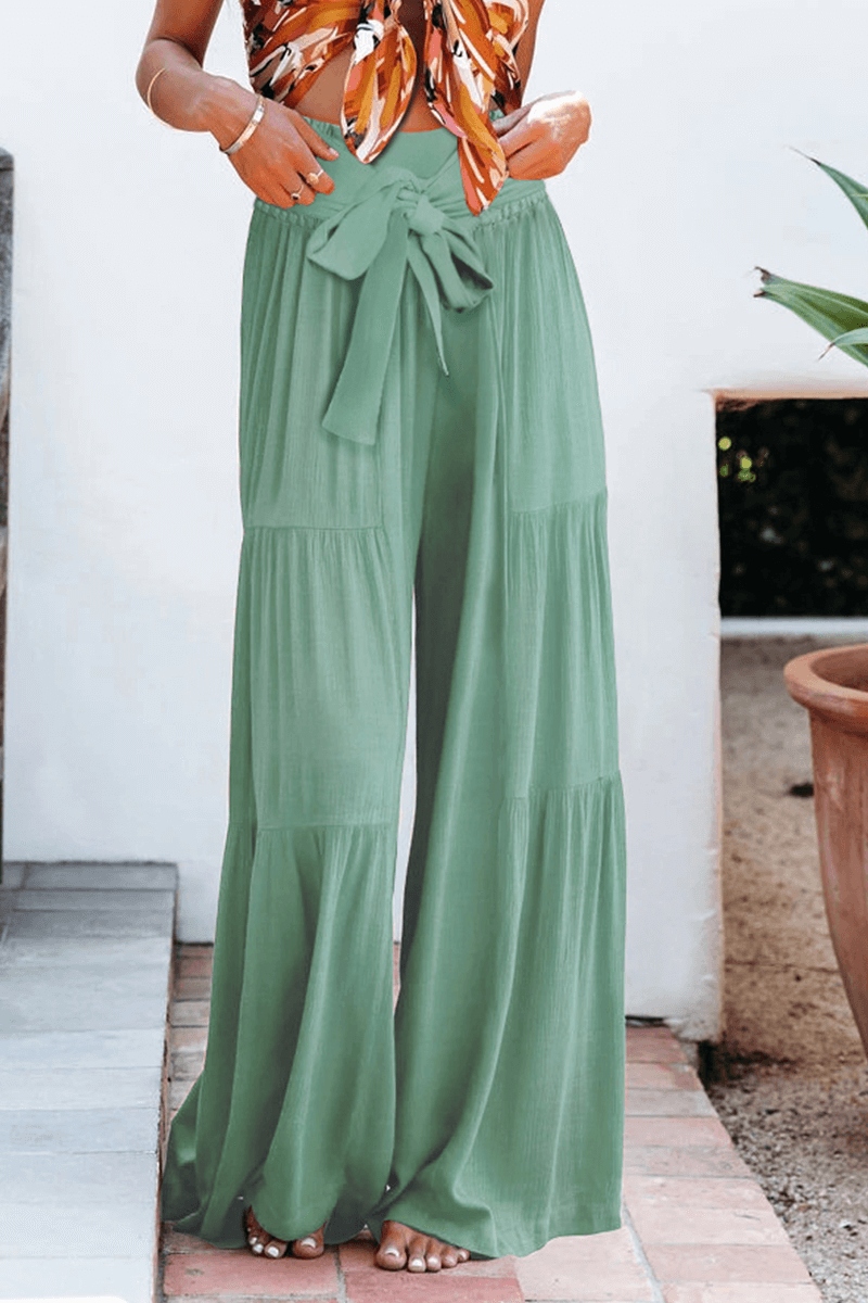 Women's High Waist Wide Leg Pants: Loose Fit, Comfortable Trousers