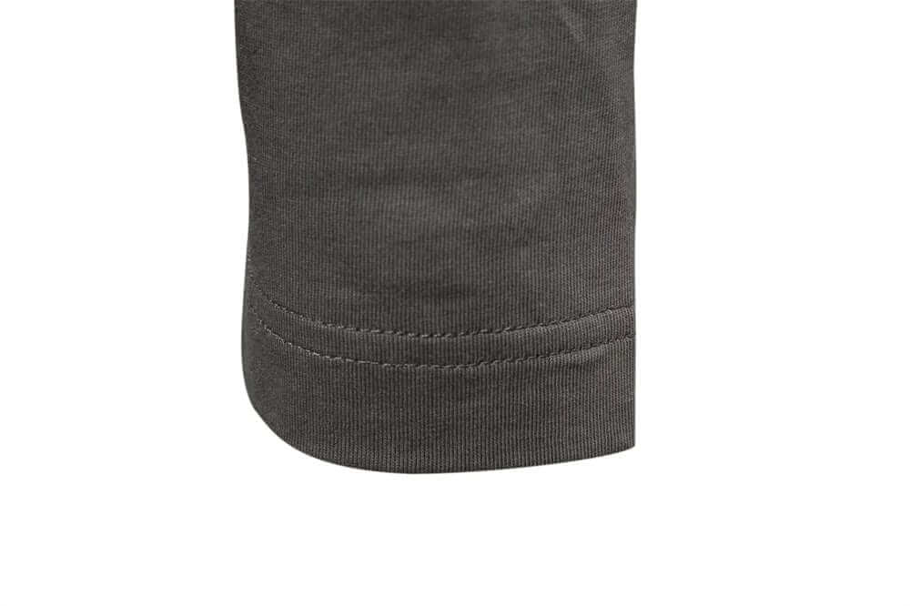 Men's Long Sleeve Polo Shirt: Smart Casual Half-Zip Top