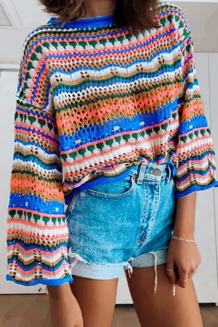 Women's Trendy Loose-Knit Sweater
