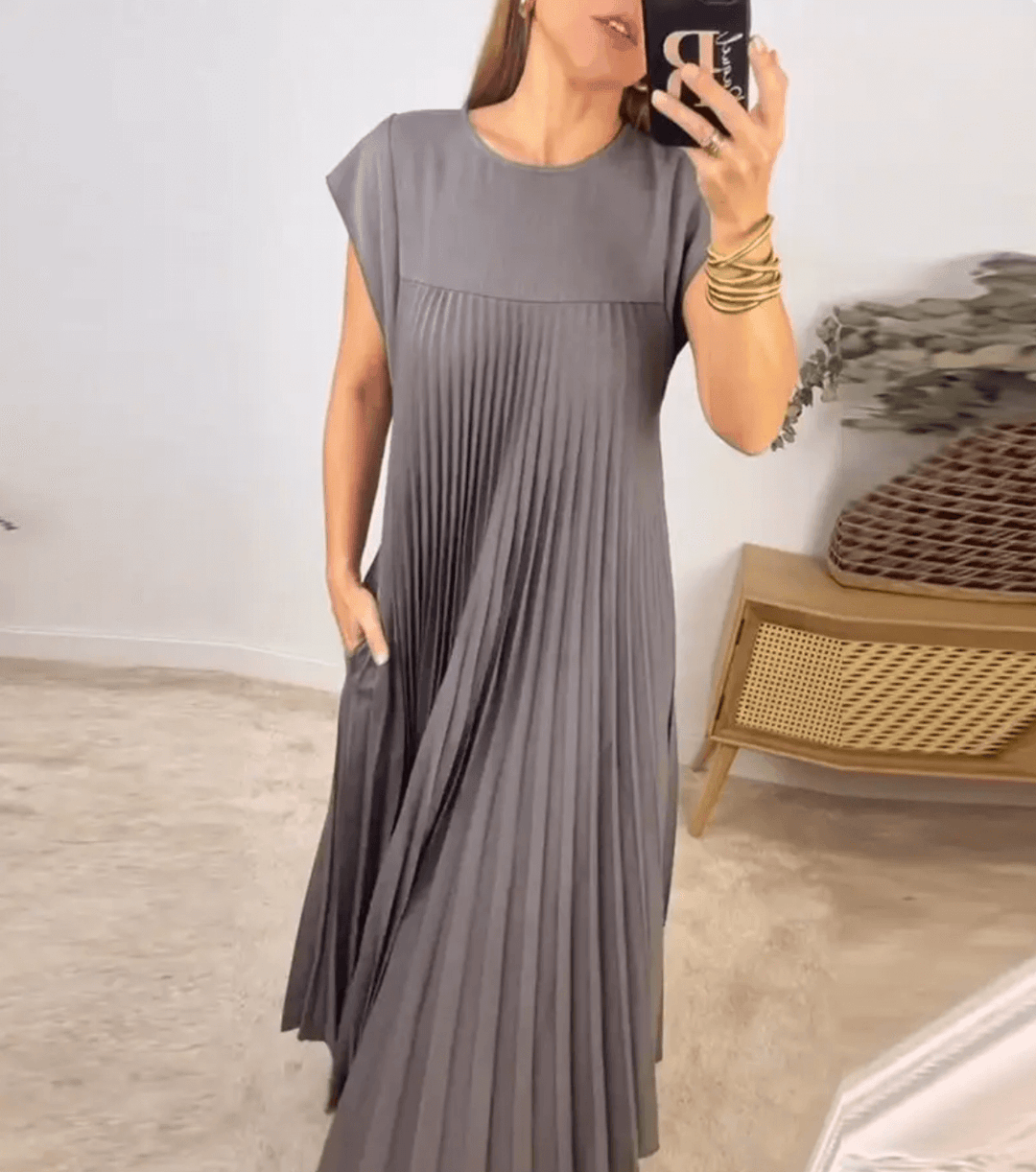 Women's Long Sleeve Summer Dress: Effortless Style