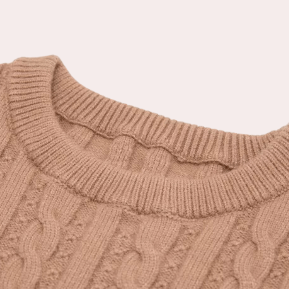 Women's Knit Midi Dress: Cozy & Stylish