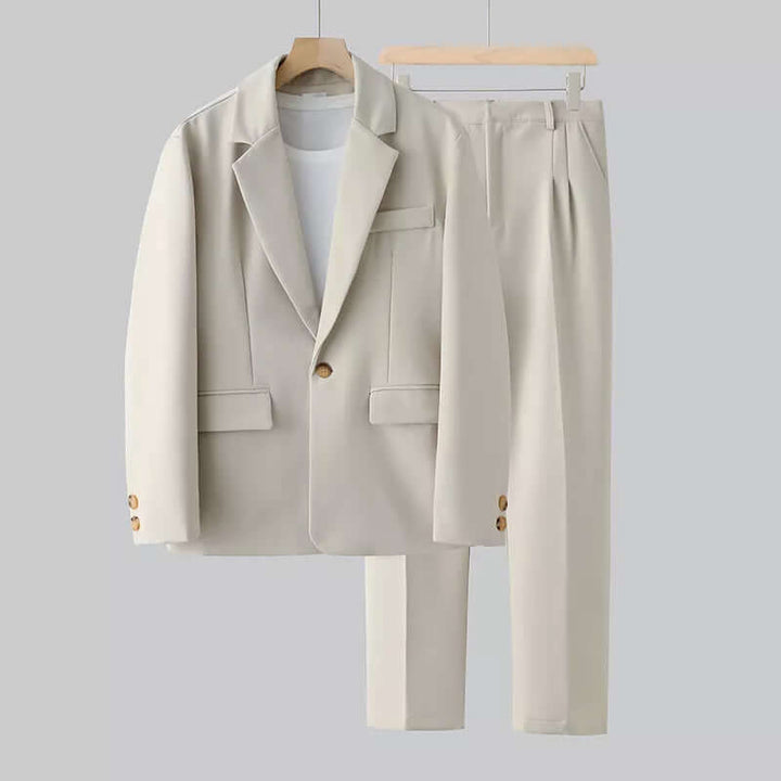 Men's Loose-Fit Cozy Vest & Pants Set