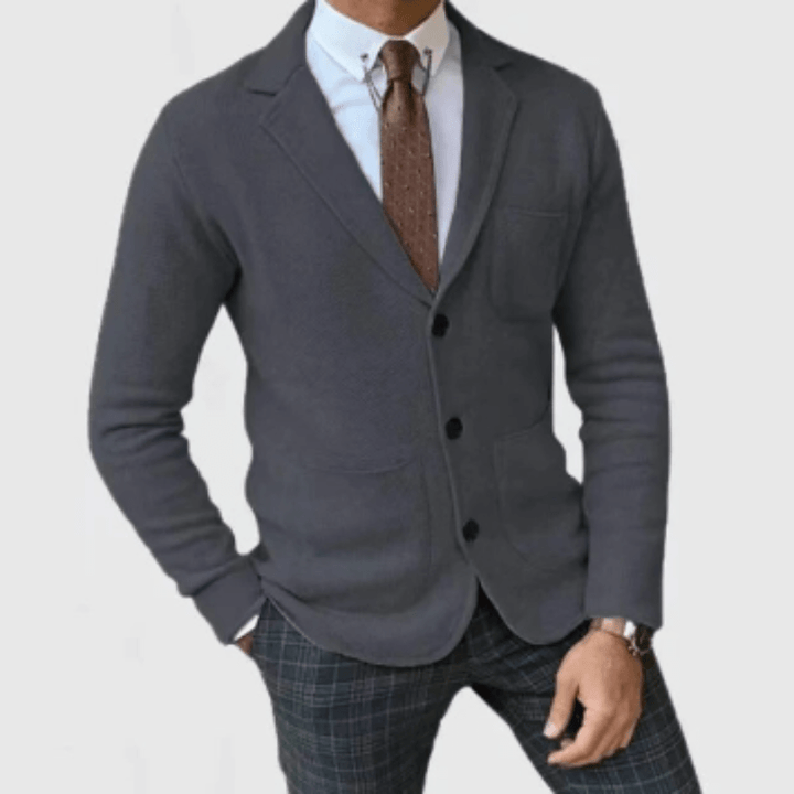 Men's Casual Cotton Gilet Blazer