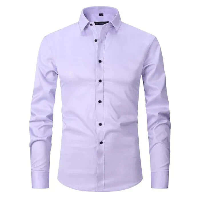 Men's Breathable Stretch Long Sleeve Shirt