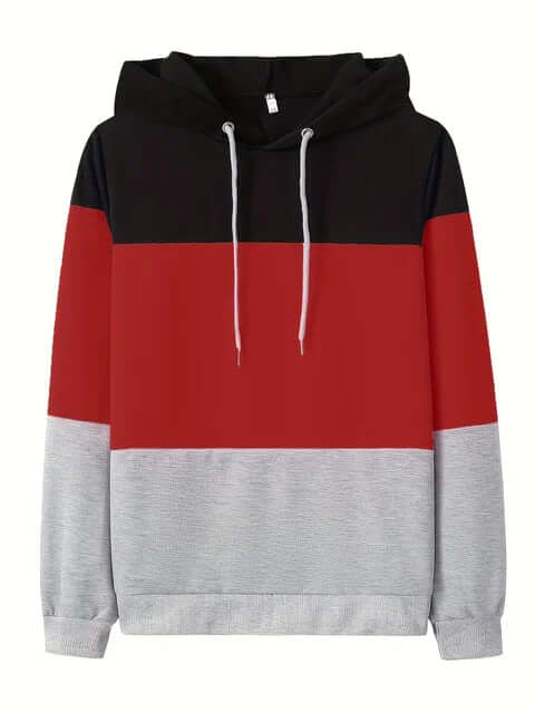 Women's Relaxed Fit Color Block Sweatshirt