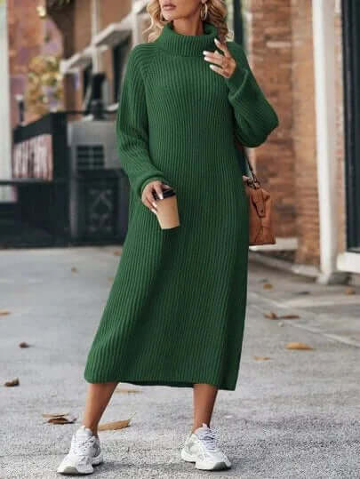 Cozy Knit Sweater Dress: Warm Winter Fashion