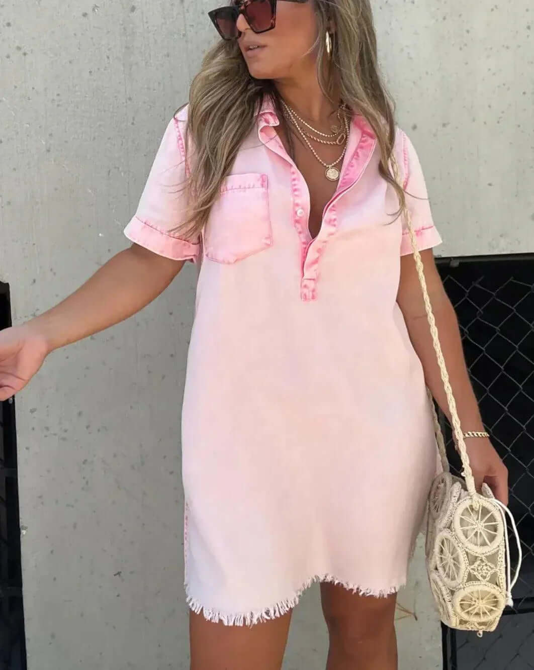 Women's Casual Cotton Denim Shirt