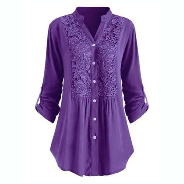 Women's Puff Sleeve Blouse: Lightweight & Chic
