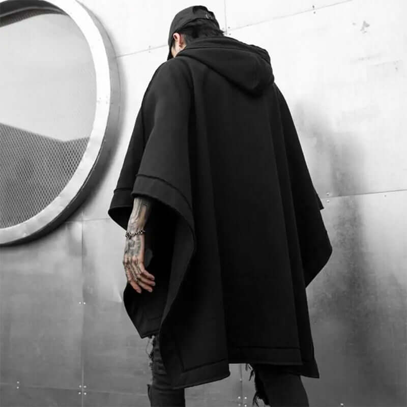 Men's Oversized Poncho Hoodie: Soft, Comfortable Sweatshirt