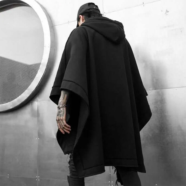 Men's Oversized Poncho Hoodie: Soft, Comfortable Sweatshirt