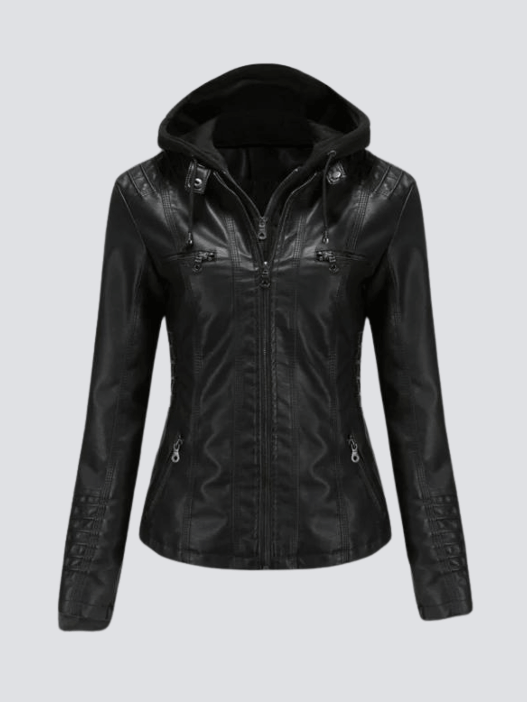Women's Hooded Classic Jacket: Versatile & Stylish Outerwear