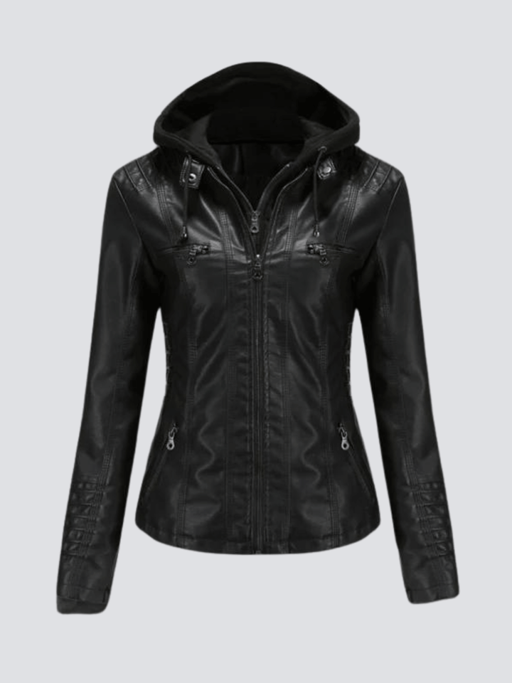 Women's Hooded Classic Jacket: Versatile & Stylish Outerwear