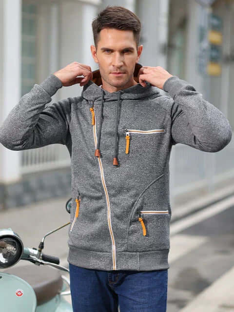 Men's Relaxed Fit Long Sleeve Hoodie