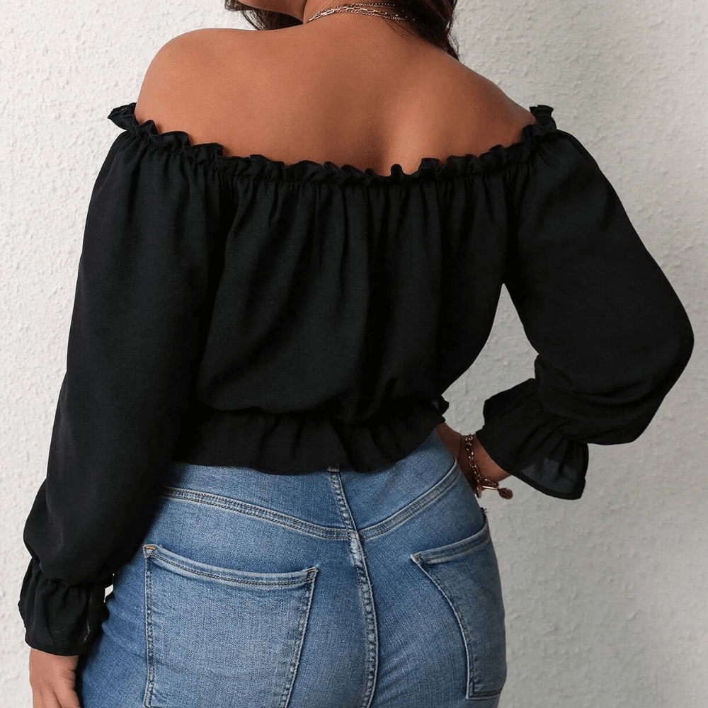 Elegant Ruched Women's Top: Breathable & Versatile