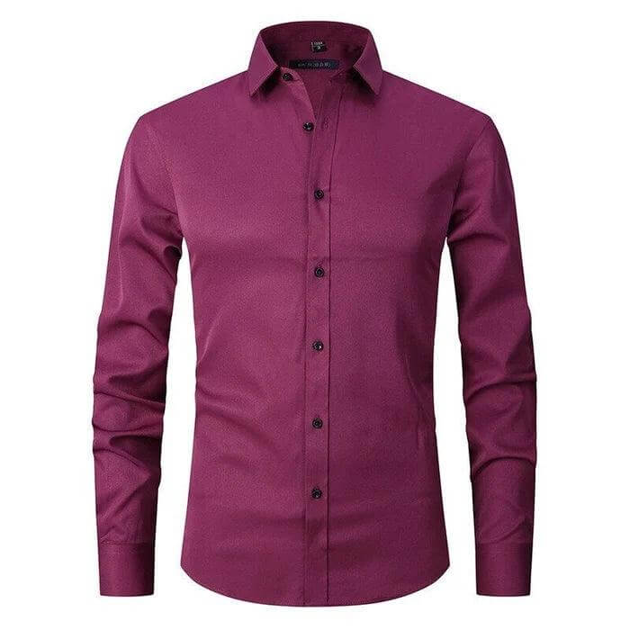 Men's Wrinkle-Free Stretch Dress Shirt