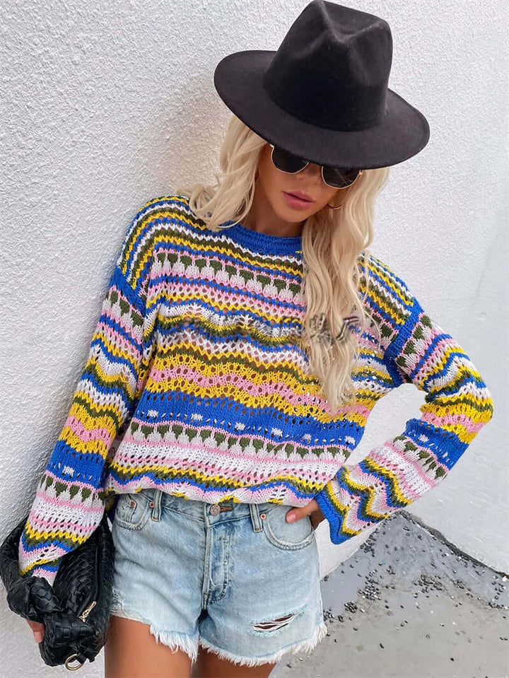 Women's Trendy Loose-Knit Sweater