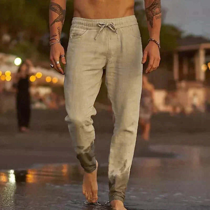 Men's Casual Breathable Elastic Waist Pants