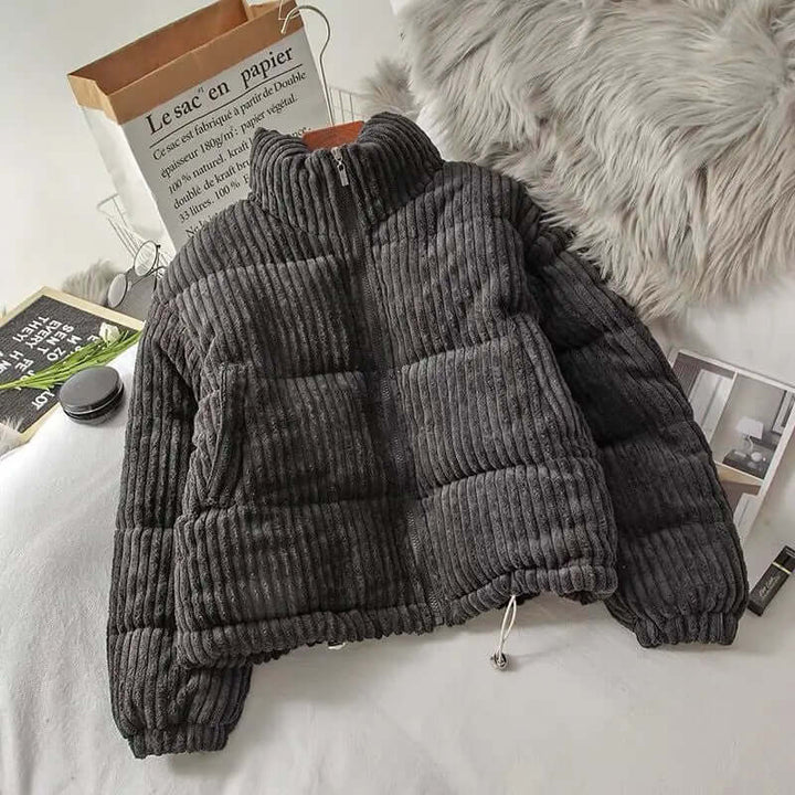 Women's Stylish Zip-Up Jacket: Casual & Comfortable