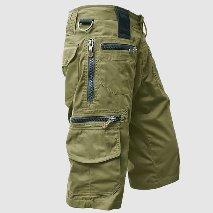 Men's Rugged Cargo Shorts: Multiple Pockets & Durable Design