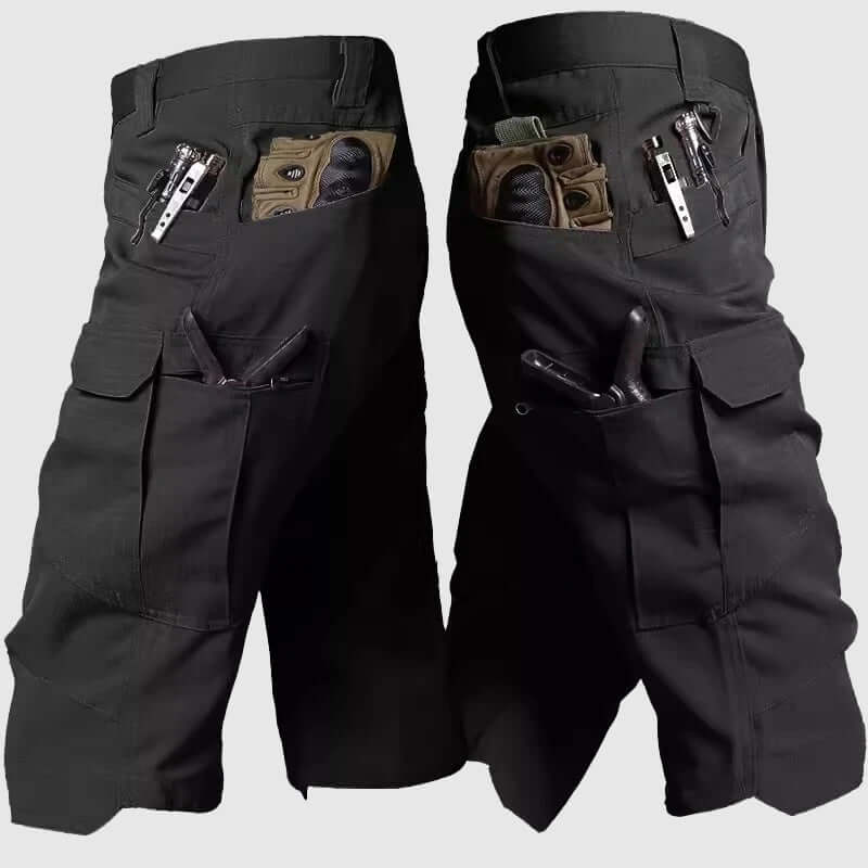 Men's Outdoor Camo Shorts with Pockets