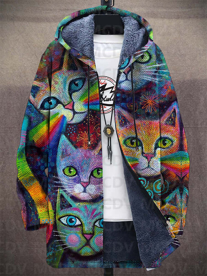 Luxurious artistic cardigan