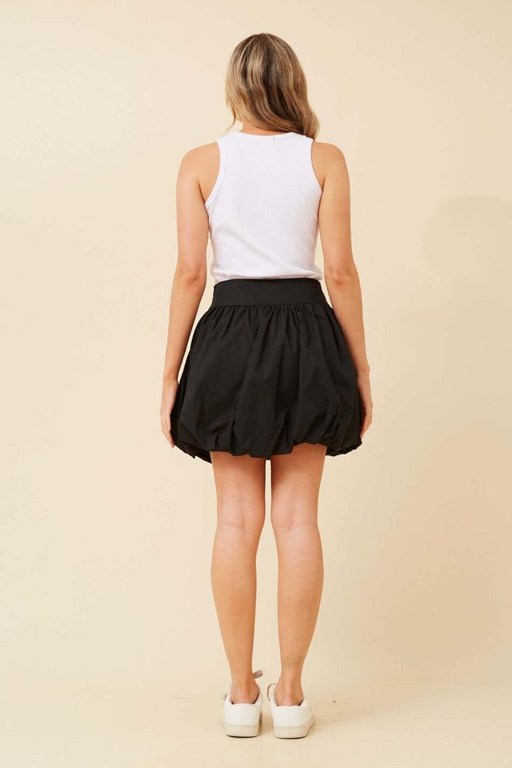 Women's Mini Bubble Skirt: Voluminous &amp; Lightweight