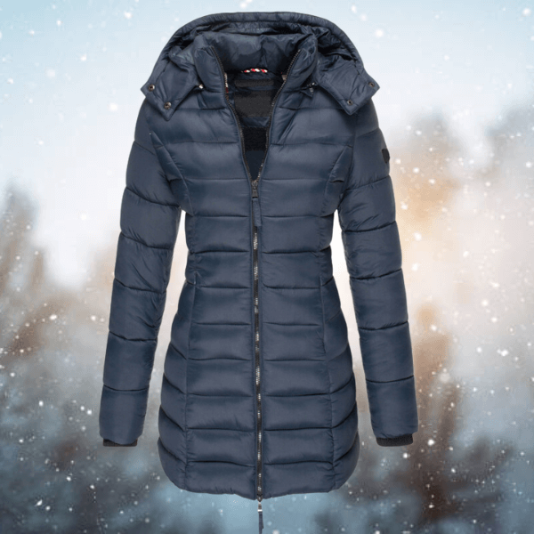 Women's Long Puffer Jacket: Warm, Stylish & Comfortable