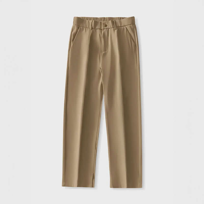 Men's Casual Seam Detail Trousers