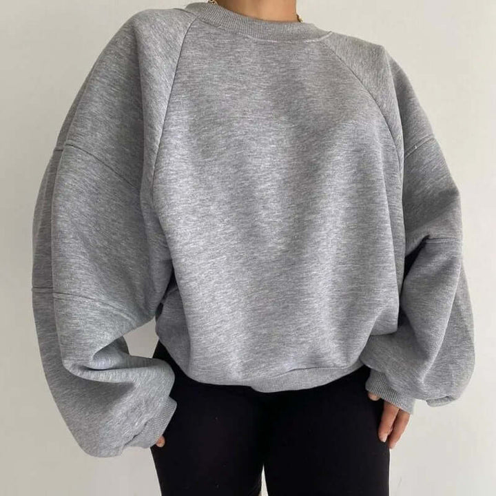 Women's Relaxed Fit Long Sleeve Sweater