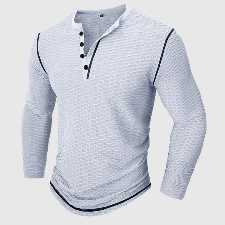 Men's Casual Long-Sleeve Shirt: Stylish & Comfortable