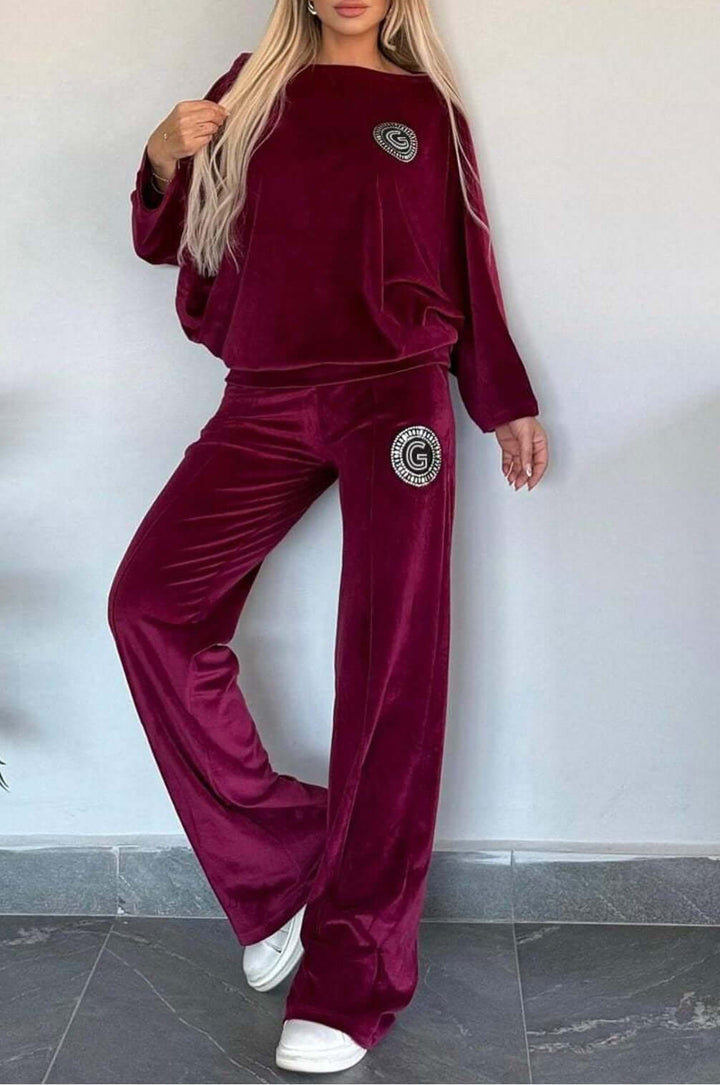 Luxurious Velvet Women's Lounge Set